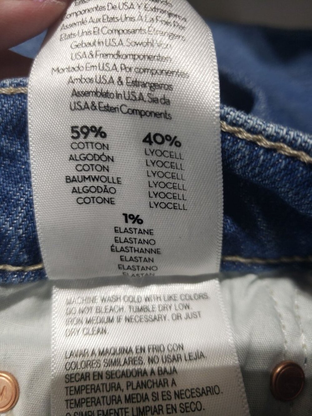 Mother The Outsider Flood Denim Flare Blue Jeans Field Trip Womens 26 - Picture 7 of 15